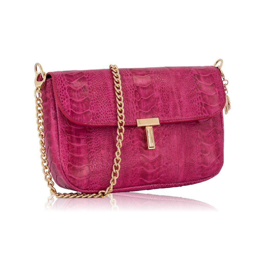 Ostrich Leg T-Bag Pink - Image 2